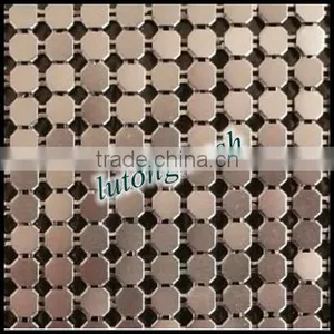 Anping Lutong Mesh Metallic Sequined Fabric/metallic Sequin/metal Sequins thumbnail-6
