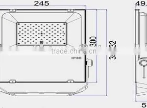ISO 14001 150W Led Flood Light With Yellow Light at Low Price thumbnail-2