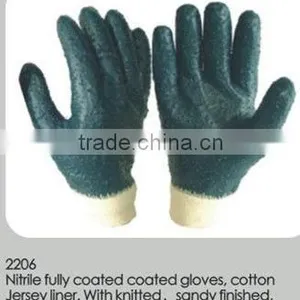 Nitrile Coated Heavy Duty Working Industry Gloves thumbnail-1