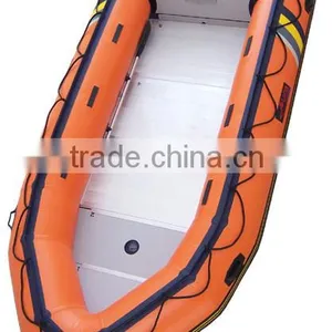 CE 4.7m 10persons Wholesale Rescue Inflatable Boat With Wheel thumbnail-2