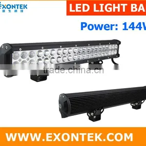 Car Light, 4x4 Accessories, C.REE Offroad LED Light Bar 144W, Wholesale Led Light Bar 144W, IP67, 4x4, SUV, ATV, UTV thumbnail-1
