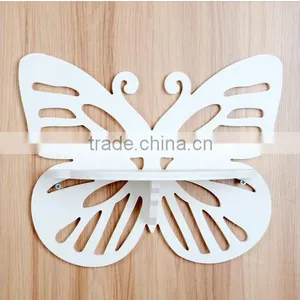 Good Quality Hot Sale Modern Wood Plastic Material Carved Display Shelf thumbnail-1