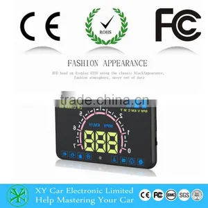 5.8 Inch Car HUD Head Up Display System OBD II Speed Monitor ,hud Speed Display XY-HUDE350 thumbnail-1