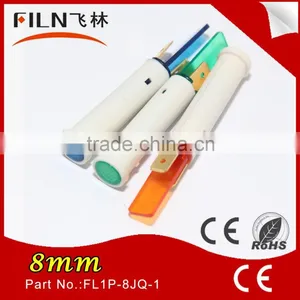 IP67 2015 Hot Waterproof Oven Mit Plastic 8mm 110v Red Led Signal Light thumbnail-4