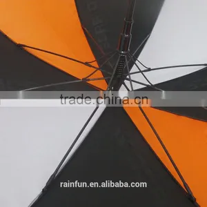 30"x 8 Ribs Fiberglass Automatic Golf Umbrella With Pouch thumbnail-1