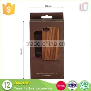 China Unique Hot Stamping Book Shape Mobile Phone Case Packaging Paper Box With Logo thumbnail-2