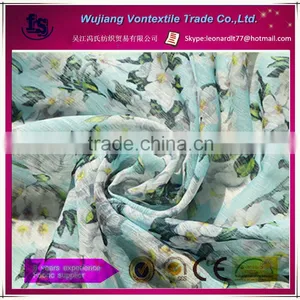 China Market Wholesale 3D Digtal Printed Chiffon Fabric /soft Polyester Chiffon Fabric/customize Partern for Dress,garment,etc thumbnail-1