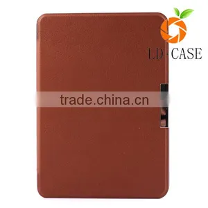 Lightest and Thinnest Protective Genuine Leather Cover for Kindle Paperwhite Case thumbnail-3