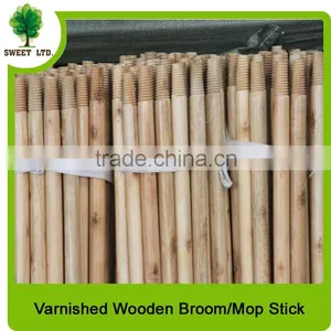 Painted Best Quality Wood Broom Stick Best Selling Made in China thumbnail-1