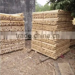 Straight Strong Wooden Broom Handle 90cm thumbnail-1