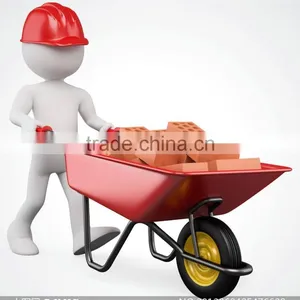 High Quality Wheelbarrow Handbarrow Barrow Material Handling Tools Model WB4510B thumbnail-3