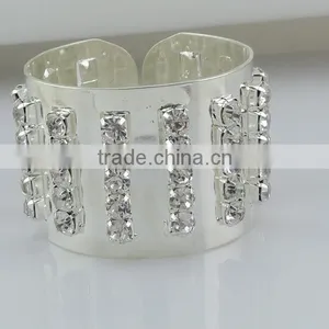 Made in China New Design Wholesale Rhinestone Napkin Rings for Wedding thumbnail-5