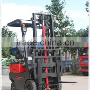 China Best Selling 750kg 48V 140Ah Small Electric Harga Forklift Baru thumbnail-1