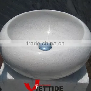Marble Stone Round Sink, Basin thumbnail-1