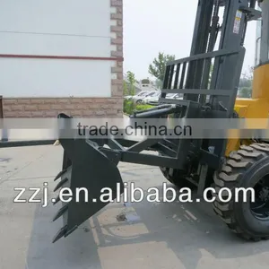Hot Sales Rough Terrain Forklift With BUCKET With CE thumbnail-1