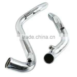New Chrome 1.75" Drag Pipes Exhaust For Harley Softail Sportster Dyna 1984-2015 thumbnail-2