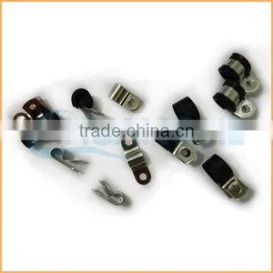 China Manufacture Best Quality Rubber Coated Retaining Hose Clamp thumbnail-4