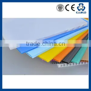 COLORFUL MULTILAYER PP HOLLOW PROFILE PRODUCTION LINE, POLYPROPYLENE HOLLOW SHEET PROFILE PRODUCTION LINE thumbnail-3
