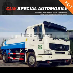 HOWO 4*2 5 Tons 5000L Water Tank Sprinkling Truck for Sales thumbnail-1