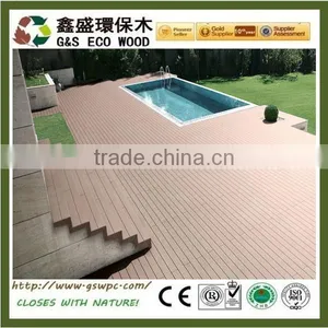 High Quality Outdoor Patio Solid Terrace Composite Decking Cheap Price Wpc Flooring thumbnail-1