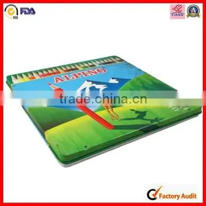Custom Cartoon New Color Pencil Metal Box thumbnail-1
