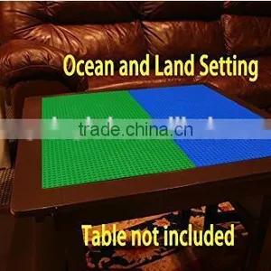 Variety Pack Compatible Building Plates With Legos and Duplo,Silicone Baseplate Mat thumbnail-2