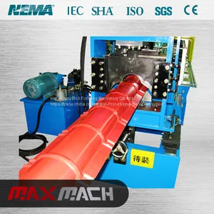 Metal Ridge Cap Roll Forming Machine thumbnail-1