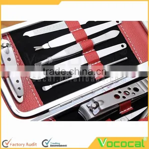 10 PCS Stainless Steel Manicure Pedicure Ear Pick Nail Clippers Set Kit Nail Care Set thumbnail-4