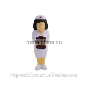 Foam Toy Promotional Antistress Nurse Shaped Antistress Ball thumbnail-1