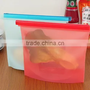 Wholesale Stock Portable Silicone Food Seal Freshness Protection Bag thumbnail-4