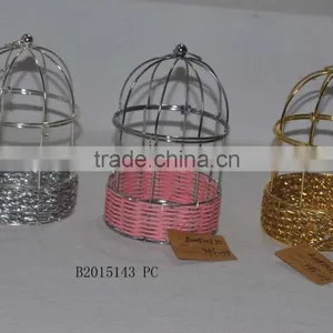 Chrome & Paper Birdcage thumbnail-2