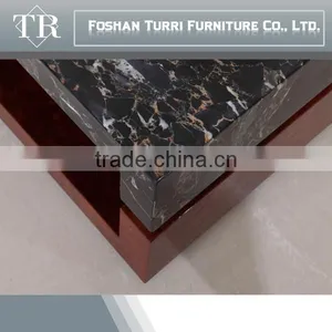 Luxury Furniture Modern Italian Marble Travertine tv Stand thumbnail-6