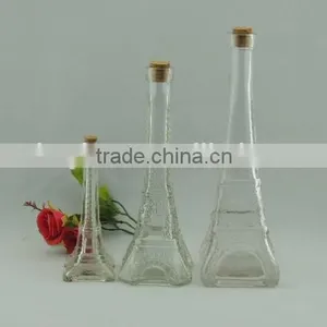 Machine Made Glass Vase for Home Decoration / Square Glass Vase thumbnail-3