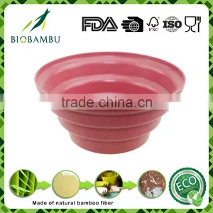 Fashionable Best Design Diswasher Safe Bamboo Fiber Recyled Garden Planter Pot thumbnail-1