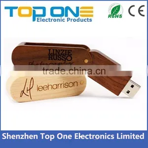 Newest Present Wooden Box Bulk General U-disk Pen Usb Flash Drive thumbnail-1