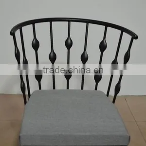 Elegant Outdoor Chair Metal Base thumbnail-6