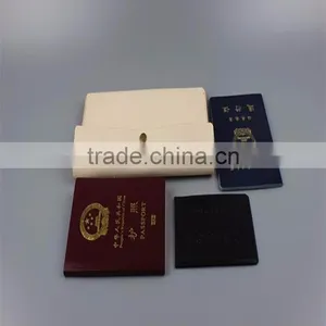 Good Quality Fashion Men Leather Passport Holder Wallets thumbnail-1