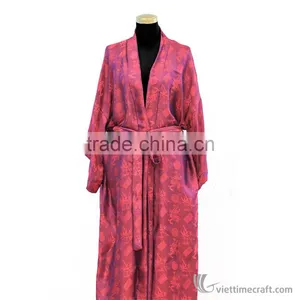 Ladies' Silk Nightgown Sleepwear Night Dress thumbnail-5