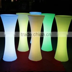 Transparent Crystal Rechargeable LED Dinner Table thumbnail-6