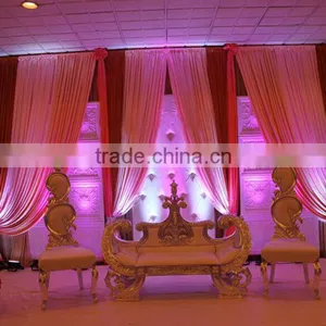 Wedding Stage Sofa Set & Chairs for Bride & Groom From Classic Crafts thumbnail-1