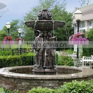 Popular Brass Fountain With Four Season Ladies thumbnail-5