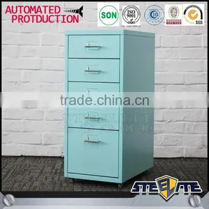 Commercial Furniture Mobile Pedestal File Cabinets Metal Locker File Storage Cabinet thumbnail-2