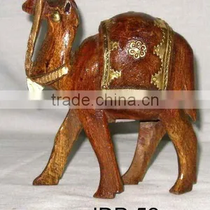 Carved Wooden Animals/wood Carved Camel/ Wood Carving Figures thumbnail-1
