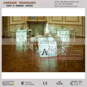 Lux Led Glow Restaurant Folding Catering Table (cb800) thumbnail-3