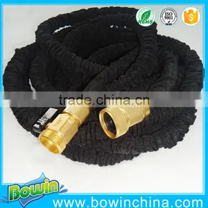 2016 New Brass Fitting Best Compact Garden Hose With Black Color thumbnail-4