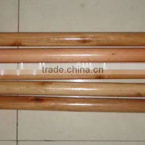120X2.2cm Pvc Coated Brush Coconut Wooden Handle/pvc Coated Broom Wooden Stick Wooden Mop Handle thumbnail-6