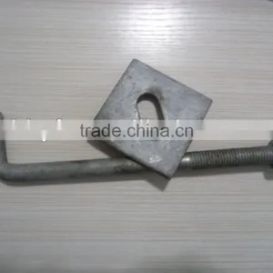Anchor Bolt With Washer and Nuts China Supplier on Hot Sale thumbnail-1
