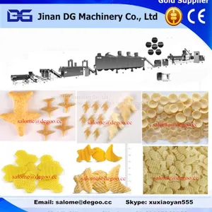 Automatic Wheat Flour Based 2d 3d Snack Pellets Extrusion Machinery Production Plant thumbnail-1