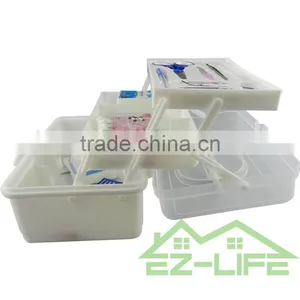 Wholesale First Aid Empty Mini Children Medical Gift SOS Bullet Waterproof Plastic Army Dry Storage Box thumbnail-4