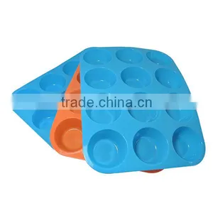 Non-stick Bakeware Silicone Cupcake Egg Tart Mold thumbnail-3